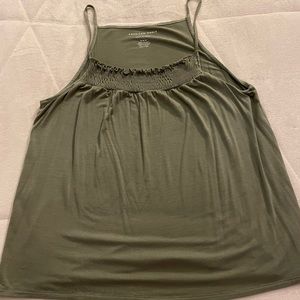 Green American Eagle Tank Top